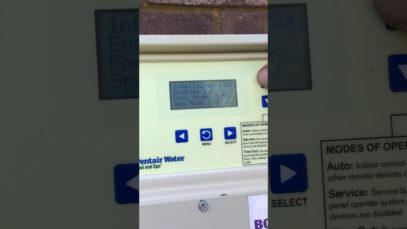 How to: Adjust Chlorine Output on Pentair Easy Touch Board