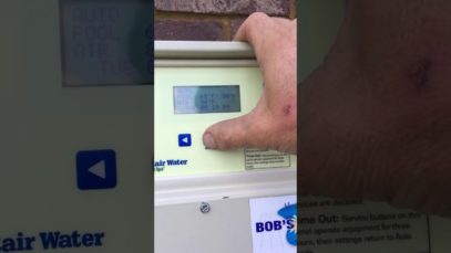 How to: Set Filter schedules on a Pentair Easy Touch Board